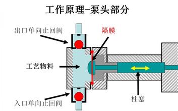 计量泵厂家行业大揭秘 计量泵工作原理结构示意图