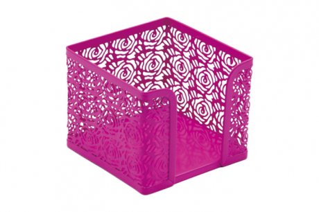 Metal Flower Style Storage Box