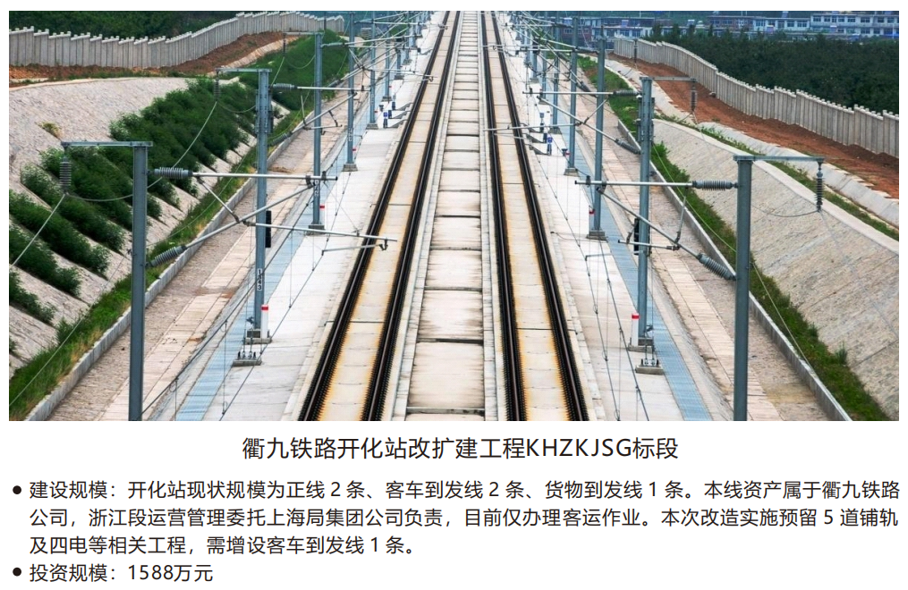 衢九铁路开化站改扩建工程KHZKJSG标段
