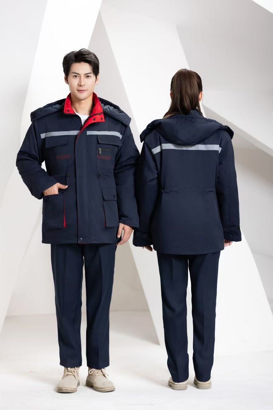 公司企业工作服定制印字印logo