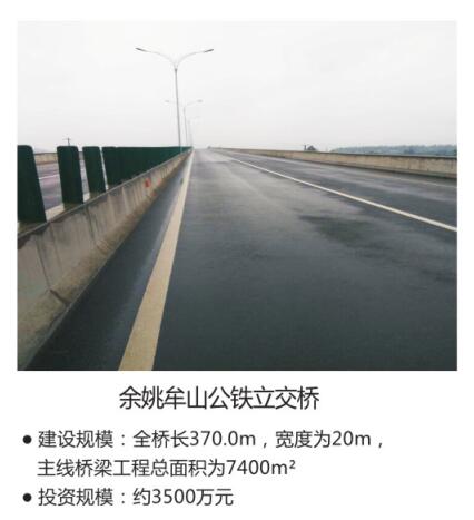余姚牟山公铁立交桥