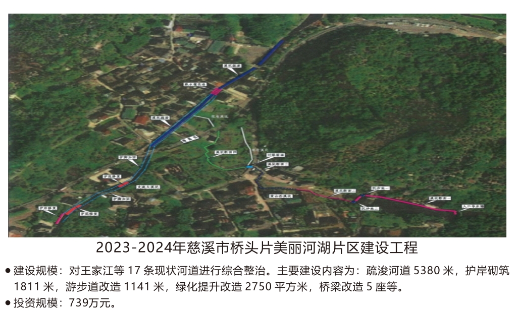 2023-2024年慈溪市桥头片美丽河湖片区建设工程