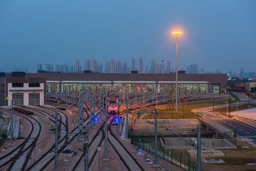 温州市域铁路S1线一期工程灵昆车辆段